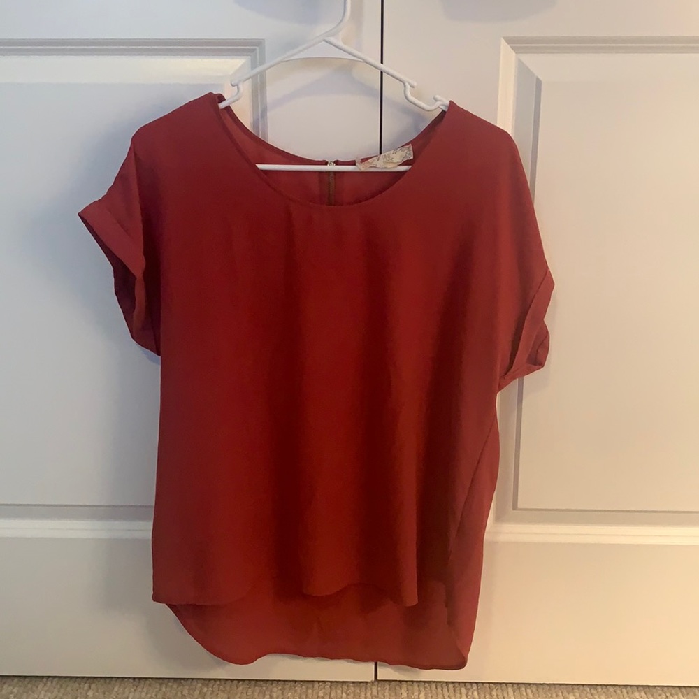 Large, pink professional tee